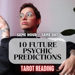 10 zukünftige psychische Voraussagen | Tarot-Lesung am selben Tag | Genaue hellsichtige zukünftige Einsichten | Schnelle und dringende Anleitung