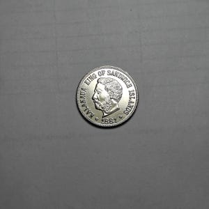 hawaii coin, five cents kingdom of hawaii