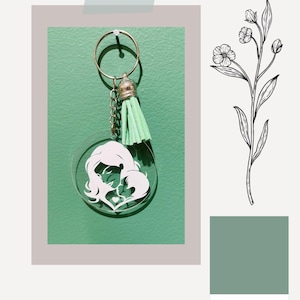 Mom keychain, personalized keychain for Mother&#39;s Day