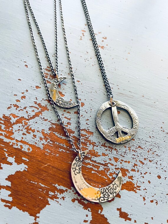 Statement peace jewelry clearance