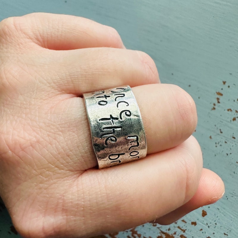 Quote Rings - Etsy