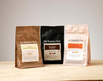 Specialty Coffee Subscription Box: Whole Bean or Ground - Roasters Pack