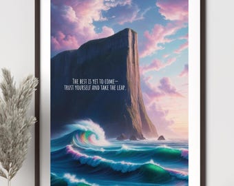 The best is yet to come—trust yourself and take the leap - Digital Art