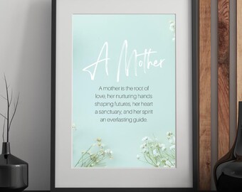 Root of Love Mother’s Day Wall Art - Printable Quote for Mom