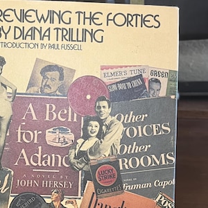 Vintage boek eerste editie: herziening van de jaren veertig - Diana Trilling