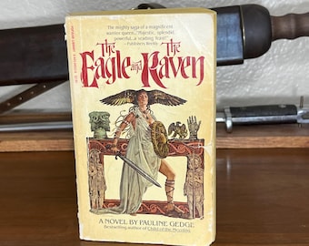 The Eagle and the Raven - Pauline Gedge (1978) Historical novel Fantasy Boudicca Good Condition