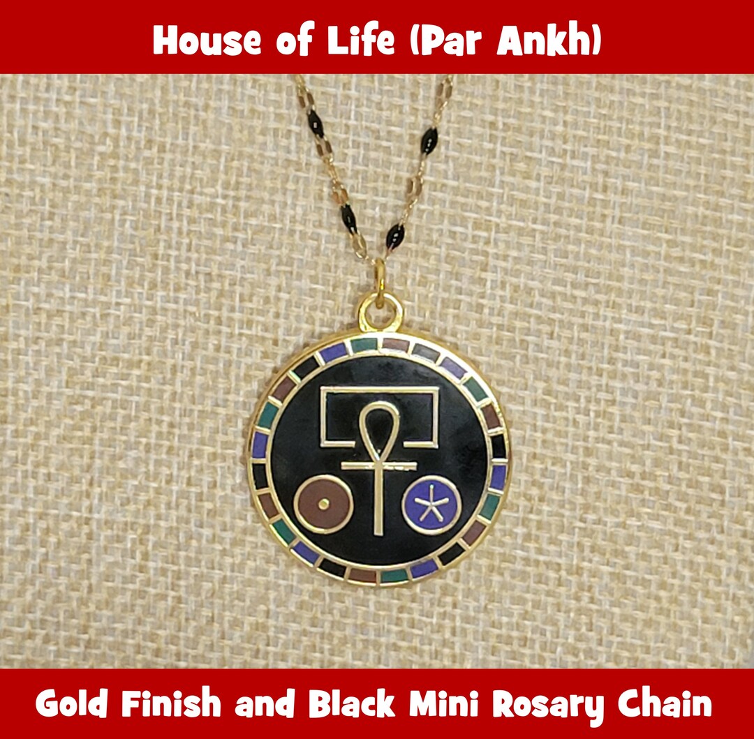 Healers Talisman Pewter Pendant - Occult Healing Amulet, Black Pullet Necklace