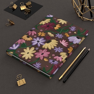 Eras-Inspired Floral Piano Hardcover Journal - Perfect for Music Lovers - Secret Songs - Acoustic Set - Tortured Poet