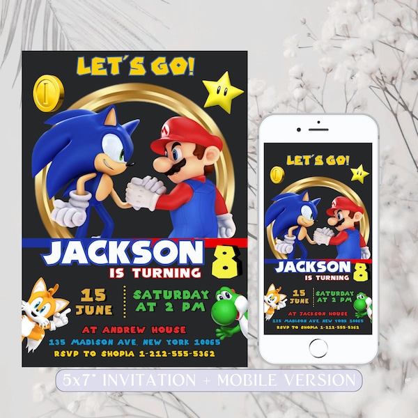 Super Sonic Vs Super Mario Etsy Super Sonic Vs Super Mario Etsy