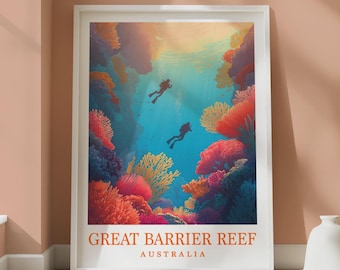 Great Barrier Reef Australia Print