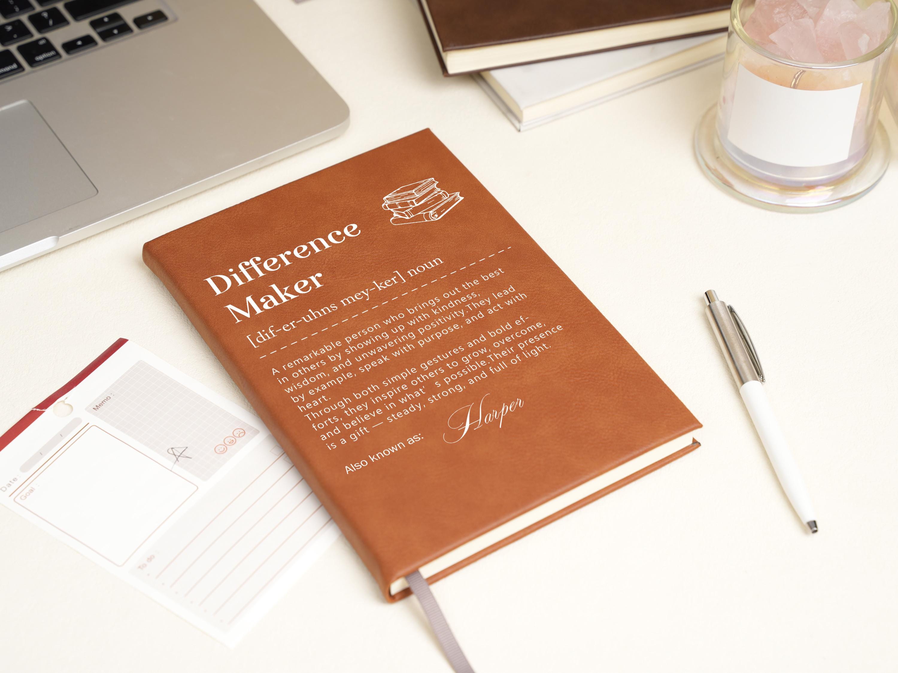 NGAEAK - Cuaderno De Piel Para Regalo De Graduación, Diseño De The Adventure Begins Felicidades