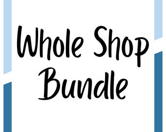 Whole Shop Clipart Bundle Lifetime Access PNG Bundle Cute Cartoon Watercolor Clipart Bundle Commercial Use Clipart Store Graphics Bundle