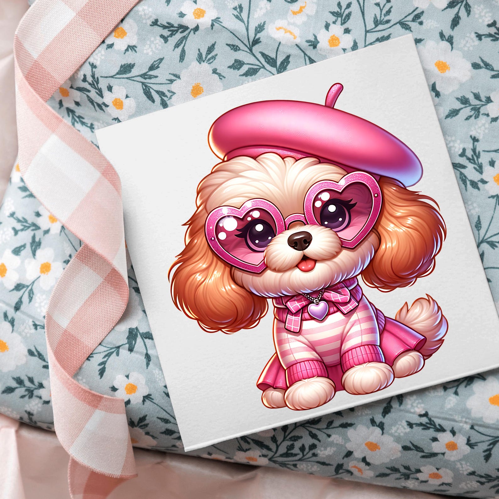 Glamorous Cavapoo Clipart Bundle 15 PNG High Quality Digital Download ...
