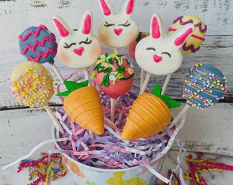 Cake pop Easter Basket