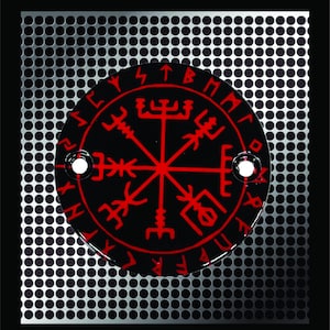 Harley Davidson Nordic calendar timer, point cover custom engraved Red color
