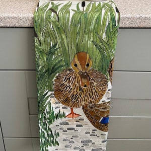 Geschirrtuch Vogel - Stockente Ente
