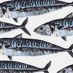 Mackerel - Greetings Card