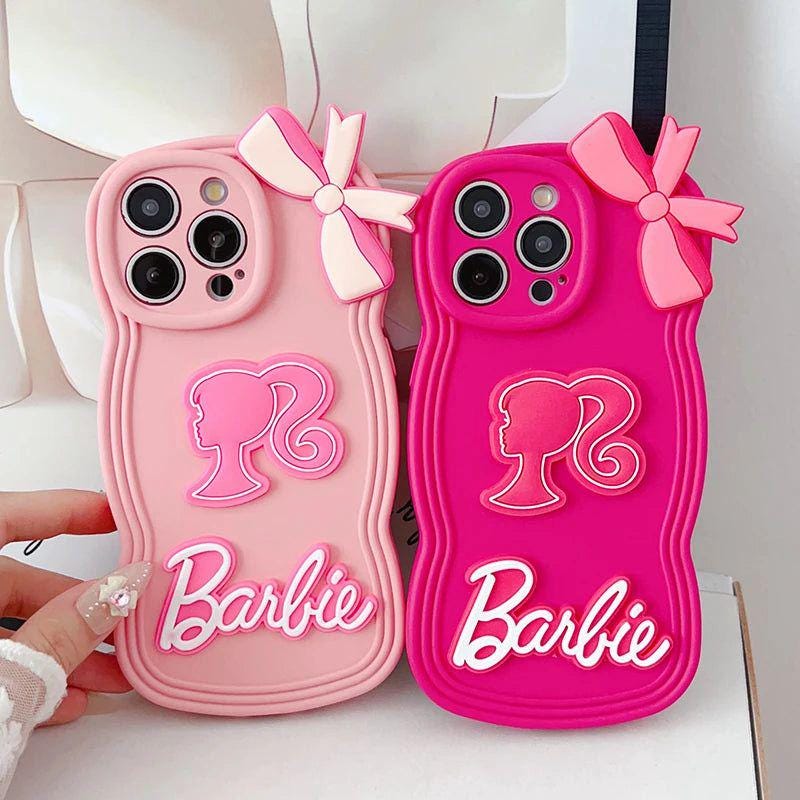 Pro Max Barbie Iphone Case With Mirror Cute Barbie Phone Case