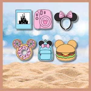 Disney Inspired Cruise Door Magnets set of 12