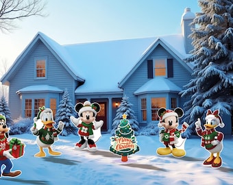 Minnie/Mickey/Goofy/Pluto/Coroplas Figures All Occassions/Indoor and Outdoor Decorations