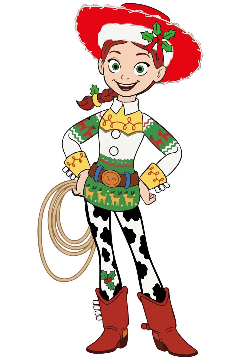 Jessie/Buzz/Woody/Coroplast Figures all occasions/Christmas Decoration Jessie