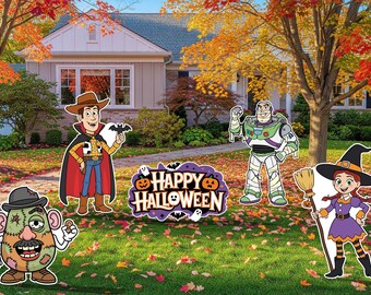 Halloween Decoration/Buzz/ Dracula/Witch/Coroplast Figures All Occasions