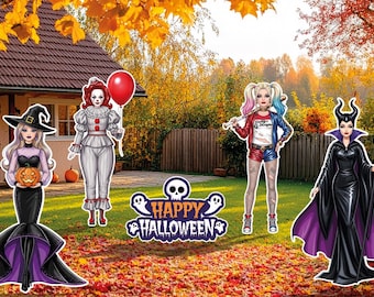 Halloween Decoration/Witches/Indoor and Outdoor DecorationCoroplast Figures All Occasions