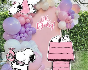 Baby Shower Coroplast Yard Sign/ Indoor -Outdoor /Coroplast Figures for Birthday Parties and All Occasions