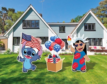 4 juillet/Fête de l'indépendance/Figurines en coroplast toutes les occasions/Décorations intérieures et extérieures