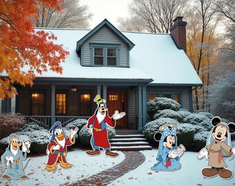 Christmas Decoration Mickey  Nativity /Indoor and Outdooor/Mickey/Minnie /Goofy /Donald