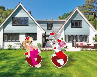 Valentine's Day/ Yard Decoration/Indoor and  Outdoor Decorations/Coroplast Figures All Occassions