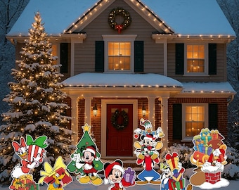 Mickey/Donald/Minnie/Goofy/Coroplast Figures All Occasions/Indoor And Outdoor Decorations/Christmas Decoration