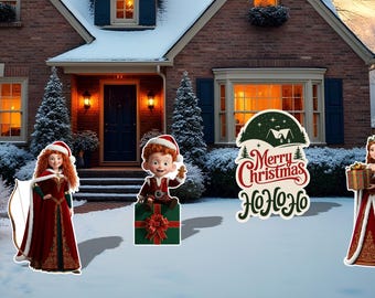 Harris/Elionor /Merida/Christmas Decoration/Coroplast Figures All Occasions/Indoor and Outdoor Decoration