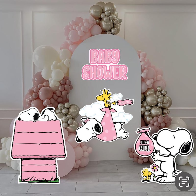 Snoopy Baby Shower - Etsy