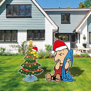Linus/tree /garden Decoration /christmas Yard Decoration / Coroplast ...
