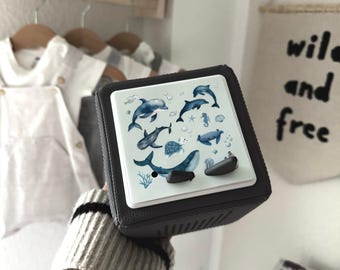 Toniebox protective film | Toniebox sea creature stickers | Protective cover for the Toniebox | Toniebox accessories