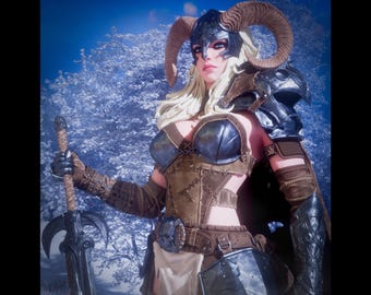 Warrior of the North Statue | Maximum Detailed 16k Resin 3D Printed Figure