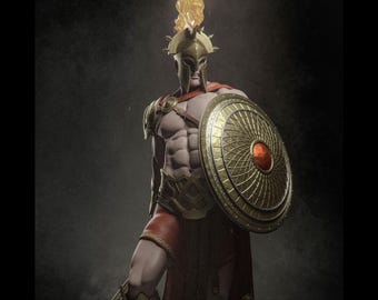 Ares God of War Statue | Maximum Detailed 16k Resin Printed Figure