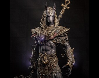 Anubis - God of the Underworld | Maximum Detailed 16k Resin Printed Figure