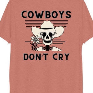 COWBOYS DON&#39;T CRY, Emo Cowboy Shirt, Emo Forever Tee, Coastal Cowboy Tee, Emo Country Shirt, Mens Emo T-Shirt, Elder Emo, Funny Emo Shirt