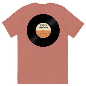 EMO COWBOY VINYL T-Shirt, Coastal Cowboy Shirt, Funny Emo Tee, Emo Country Shirt, Western Emo Kid, Mens Emo Shirt, Elder Emo T-Shirt