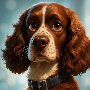 Custom Pet Portrait | Pixar-Style Hyper-Realistic Pet Art | Organic 3D Character Design from Your Photo