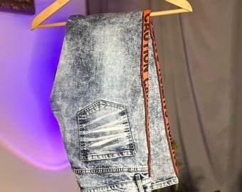 Let op: streetwear-denim voor heren