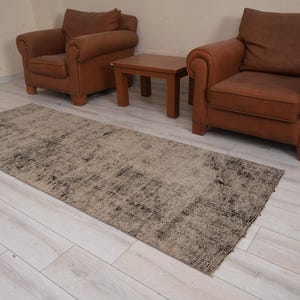 Oushak Runner 3x8,Vintage Runner Rug,Turkish Rug Runner,3x8 Runner Rug,Faded Rug,Vintage Rug 3x8,Turkish Runner,Muted Rug,Wool Runner,346