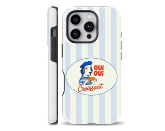 Croissant Bread Phone Case: iPhone, Samsung, Pixel