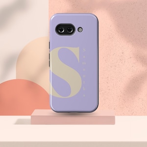 Personalized  Large  Initials Phone Case Custom name Cover fits gifts Google Pixel 8, Pixel 9A, Google Pixel 9 PRO
