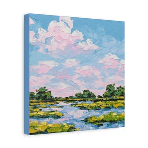 Marsh Art Print - Landscape Poster - Canvas Wall Art - Framed Print - Nature Scene - Scenic Artwork - Home Styling - Art Gift