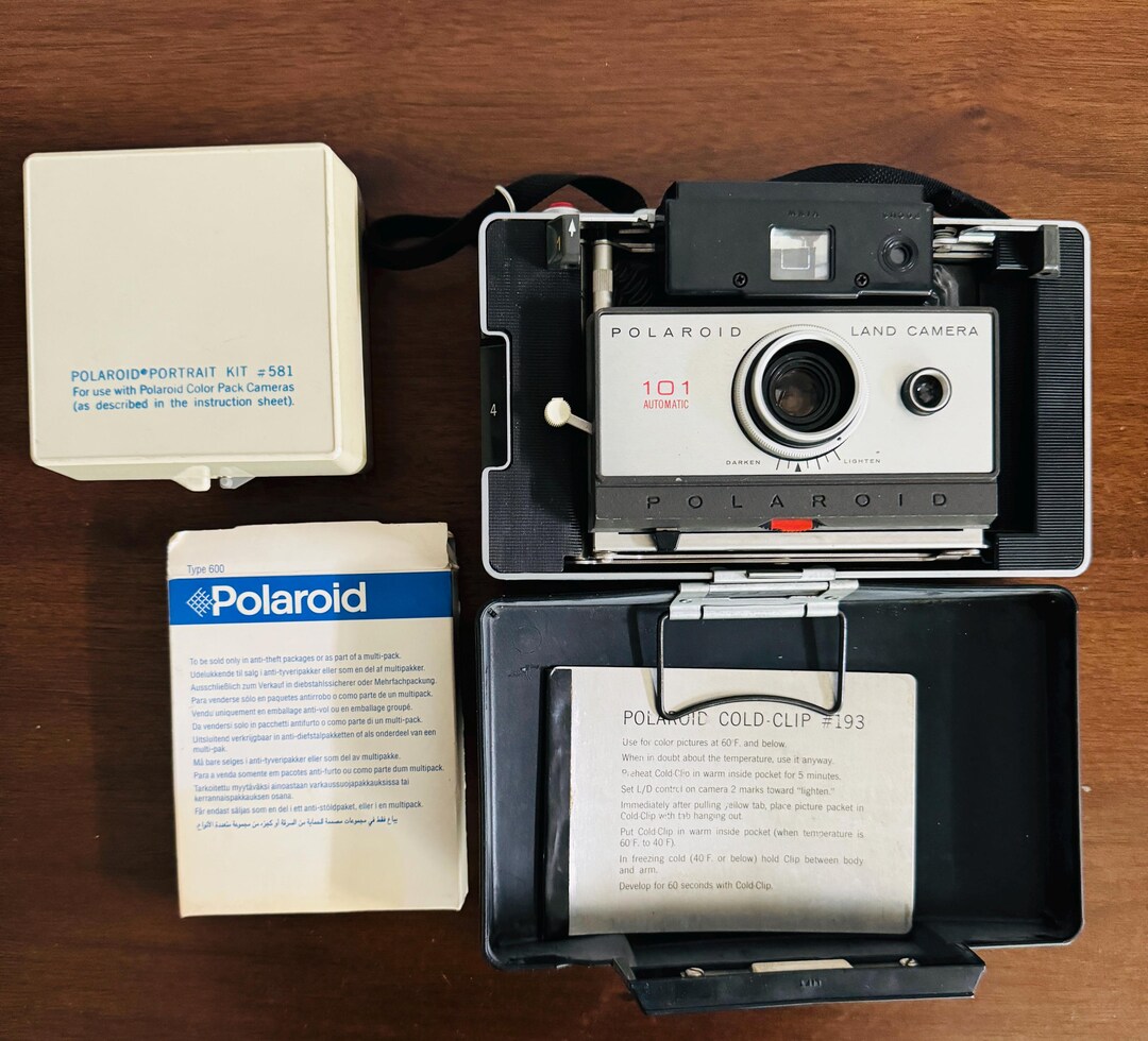 Polaroid Automatic Polaroid 101 Vintage Polaroid Automatic Land