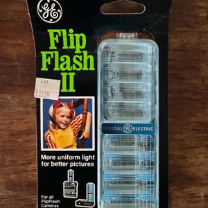 GE Flip Flash 2, Single Pack, 8 Flashes per bar