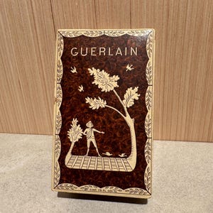 1950s Guerlain Flacon Bouchon Coeur Heart Shaped Perfume Stopper with Box